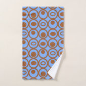 Cirkels in cirkels bad handdoek (Handdoek)