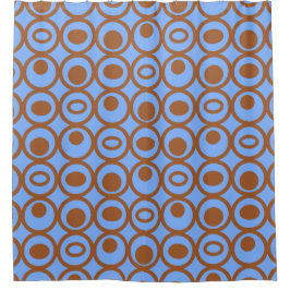 Cirkels in cirkels douchegordijn