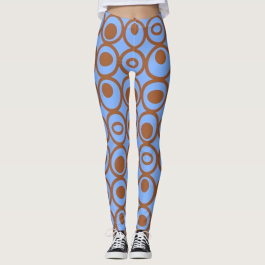 Cirkels in cirkels leggings (Voorkant)