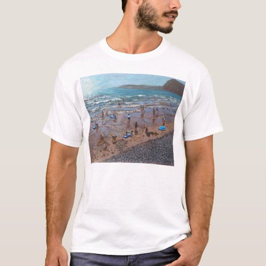 Cirkels in de Sand Sidmouth 2007 T-shirt (Voorkant)