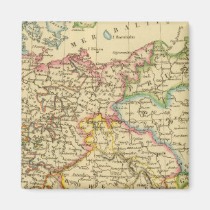 Cirkels in Duitsland tegen 1789 Magneet