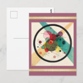 Cirkels in een Cirkel, Kandinsky Briefkaart (Voorkant / Achterkant)