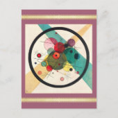 Cirkels in een Cirkel, Kandinsky Briefkaart (Voorkant)