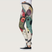 Cirkels in een Cirkel - Kandinsky Leggings (Links)