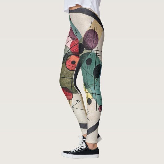 Cirkels in een Cirkel - Kandinsky Leggings (Links)