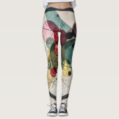 Cirkels in een Cirkel - Kandinsky Leggings (Voorkant)