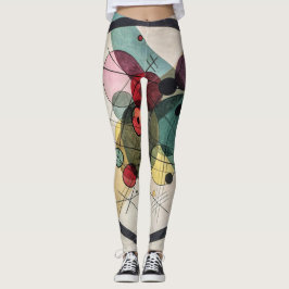 Cirkels in een Cirkel - Kandinsky Leggings
