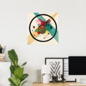 Cirkels in een Cirkel, Kandinsky Poster (Thuiskantoor)