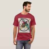 Cirkels in een Cirkel - Kandinsky T-shirt (Voorkant volledig)