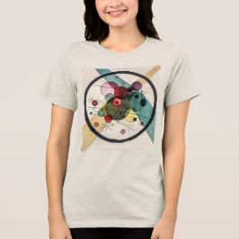 Cirkels in een Cirkel - Kandinsky Tri-Blend Shirt