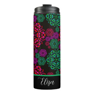 Cirkels kunst thermische tumbler thermosbeker