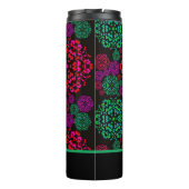 Cirkels kunst thermische tumbler thermosbeker (Achterkant)