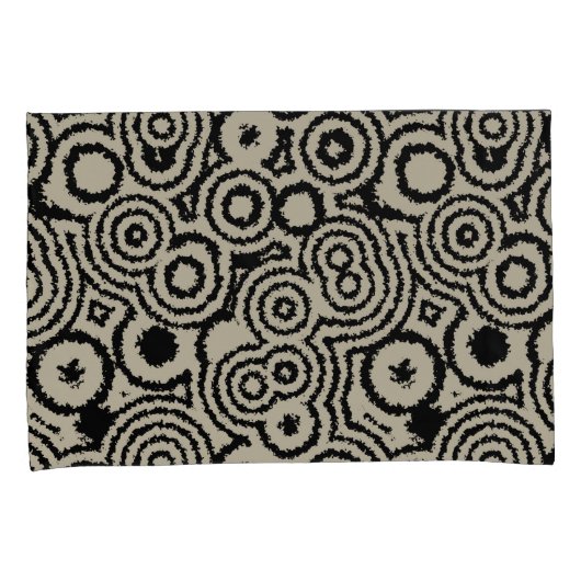  cirkels kussensloop (Voorkant-Rechts)