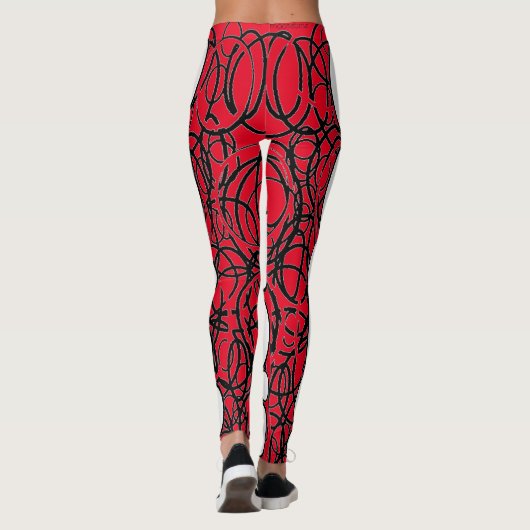 Cirkels Leggings (Achterkant)