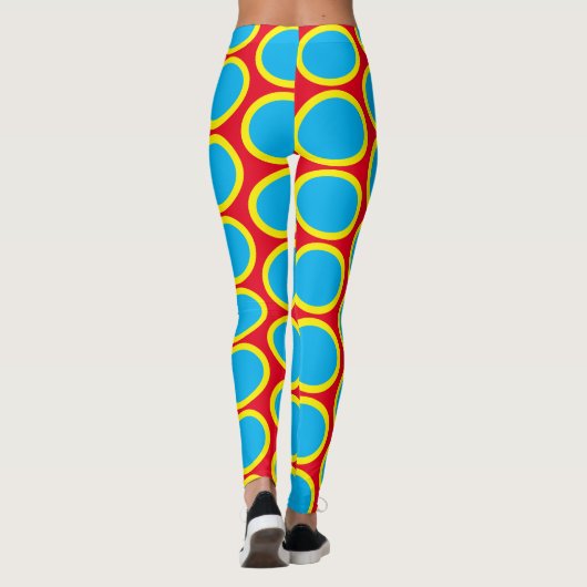 cirkels leggings (Achterkant)