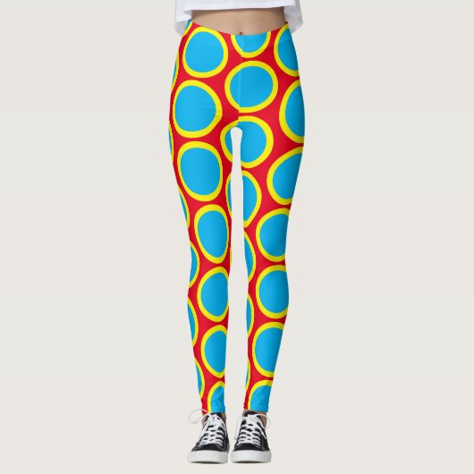cirkels leggings (Voorkant)