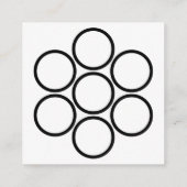 cirkels loyaliteitsbeloningen klantenkaartje (Achterkant)