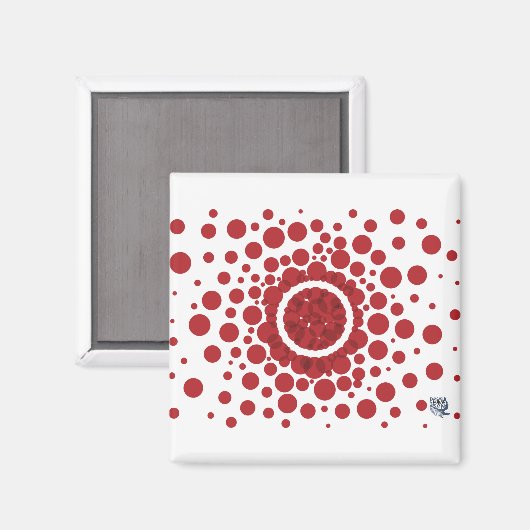 cirkels magneet (Voorkant / Achterkant)