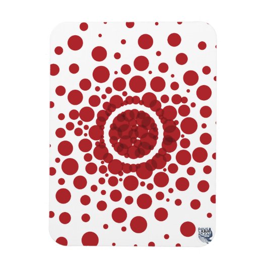 cirkels magneet (Verticaal)