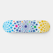 Cirkels Mandala 3 Persoonlijk Skateboard (Horizontaal)