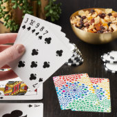 Cirkels Mandala 3 Pokerkaarten (Insitu)