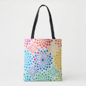 Cirkels Mandala 3 Tote Bag (Voorkant)