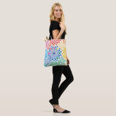 Cirkels Mandala 3 Tote Bag (Op model)