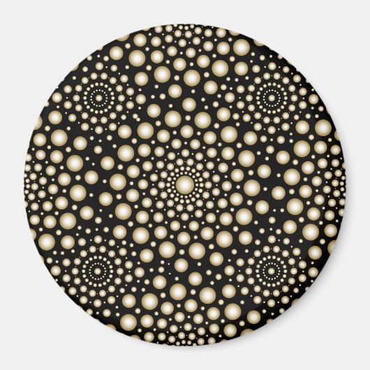 Cirkels Mandala Magneet (Voorkant)