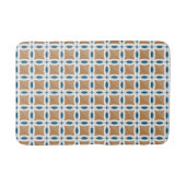 Cirkels met lenspatroon en diamant badmat (Voorkant)