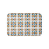 cirkels met lenspatroon en diamant badmat (Voorkant)