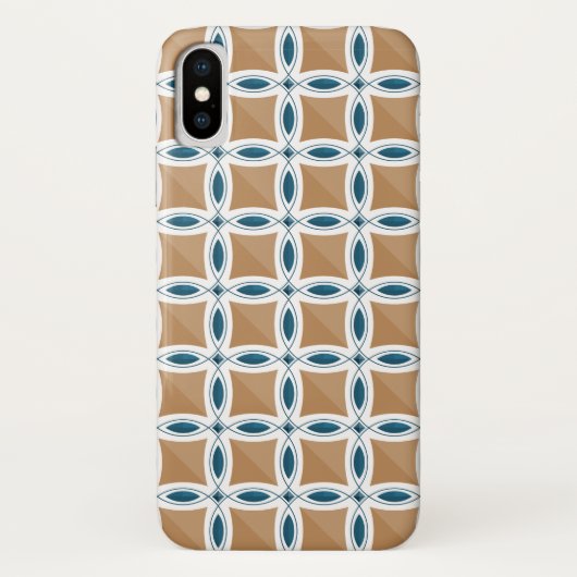 Cirkels met lenspatroon en diamant Case-Mate iPhone case (Achterkant)