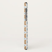 Cirkels met lenspatroon en diamant Case-Mate iPhone case (Achterkant/links)