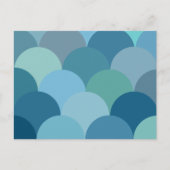 Cirkels met patronen briefkaart (Voorkant)