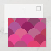 Cirkels met patronen briefkaart (Voorkant / Achterkant)