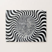 Cirkels met spiraalvormige grafische vormgeving ui legpuzzel (Horizontaal)