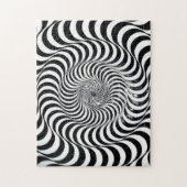 Cirkels met spiraalvormige grafische vormgeving ui legpuzzel (Verticaal)