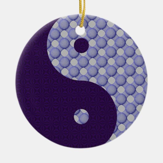cirkels met Yin Yang Ornament (Voorkant)