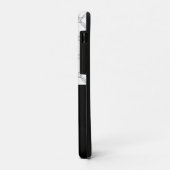 Cirkels met zwarte kat Case-Mate iPhone case (Achterkant/links)