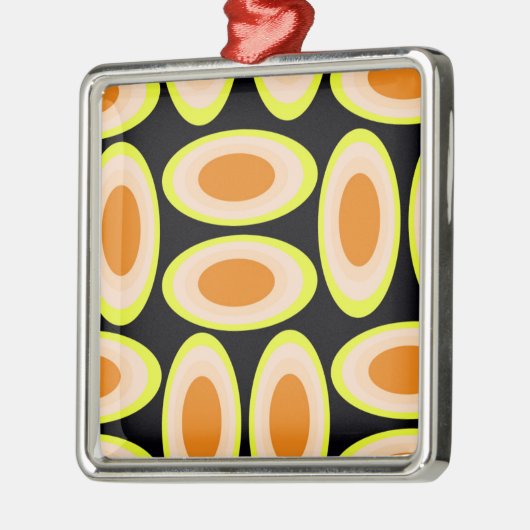 cirkels metalen ornament (Links)