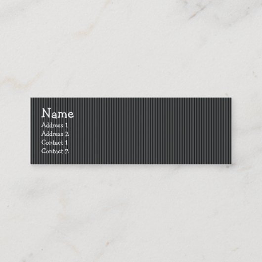 cirkels mini visitekaartje (Voorkant)