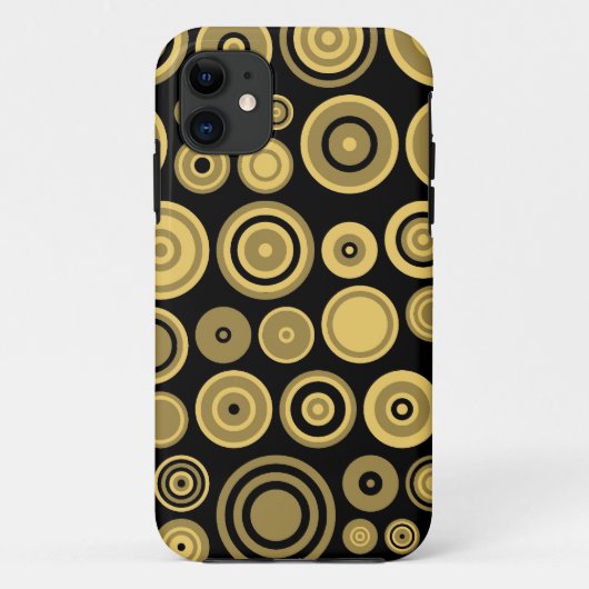 cirkels naadloos grafisch Case-Mate iPhone case (Achterkant)