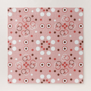  cirkels: naadloze geometrische charme. legpuzzel
