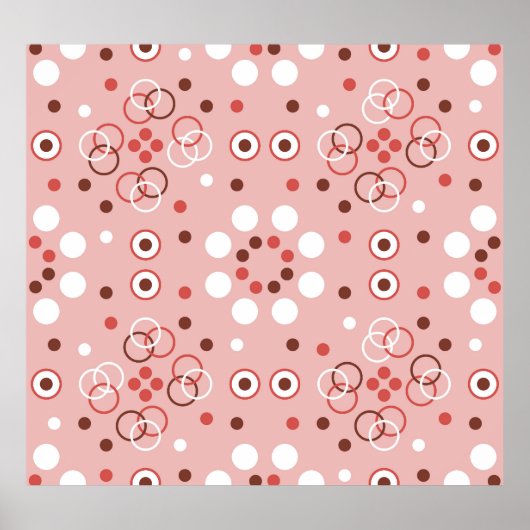  cirkels: naadloze geometrische charme. poster (Voorkant)