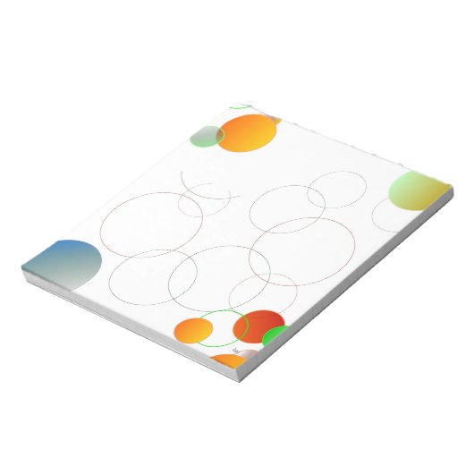 cirkels notitieblok (Linkerzijde)