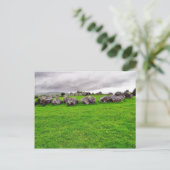 cirkels op carrowmore briefkaart (Staand voorkant)