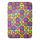 cirkels patroon badmat (Voorkant Verticaal)