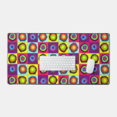 cirkels patroon bureaumat (Keyboard & Muis)