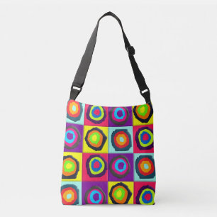 cirkels patroon crossbody tas