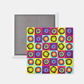 cirkels patroon magneet (Voorkant / Achterkant)