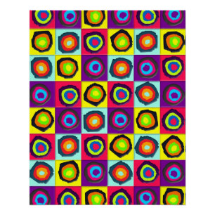cirkels patroon perfect poster